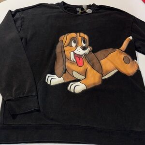 Disney Our Universe Fox & The Hound Wrap around Sweater